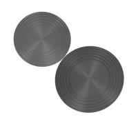 Operitacx Lot De 2 Plaques Conductrices De Chaleur Pour Cuisinière À Couvercle De Cuisinière Électrique Plaque Conductrice De Chaleur Pour Cuisinière À Induction Ventilateur De
