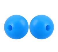 Operitacx Lot de 2 Supports en Caoutchouc Bleu pour Diapasons, Base Ronde Antidérapante Compatible Diapasons Guérisseurs, Accessoires pour Thérapie Sonore et Contemplation des