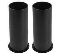 Operitacx Lot de 2 Tubes D’évent Bass-Reflex en Plastique 60×150 Mm pour Caisson de Basses, Tubes Acoustiques Portables pour Haut-parleurs Domestiques et Voiture, Optimisation des