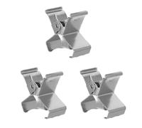 Operitacx Lot de 3 Pinces Métalliques pour Cadres de Peinture à L’huile, Capacité D’ouverture 6,8 Cm, Compatibles Toiles Jusqu’à 2 Cm D’épaisseur, Clips de Séparation pour Supports