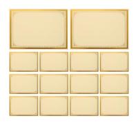 Operitacx Lot de 30 Feuilles de Papier de Certificat de Récompense en Feuille d'Or 8,5 x 11 pour Impression - A4 Papier Cartonné Vierge pour Remise de Diplôme, Diplôme et Réussite