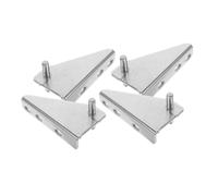Operitacx Lot De 4 Charnières De Porte De Réfrigérateur Accessoires De Réfrigérateur Pièces De Porte De Réfrigérateur Charnières De Porte De Congélateur Charnières Supérieures De