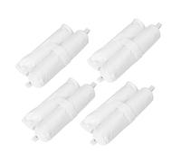 Operitacx Lot de 4 Paquet de Sable pour Canopée Instantanée en Tissu Oxford Blanc Double Compartiment Zippé pour Stabiliser Auvent Lors de Pique-niques et Marchés