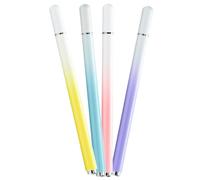 Operitacx Lot de 4 Stylos Capacitifs Dégradé de Couleur pour Tablette, Stylets en Métal Haute Sensibilité Dessin Fluide, pour Écriture et Dessin Précis