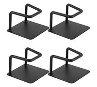 Operitacx Lot de 4 Supports de Rangement pour Balance Murale, à Fixer sous Un Meuble ou à Suspendre. Idéal pour la Salle de Bain et la Chambre. Support pour Balance à Placer sous Un Meuble ou à