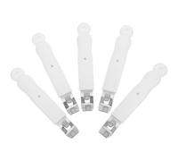 Operitacx Lot de 5 Mini Ouvre-capsules en Acier Inoxydable, Outil de Décapsulation Portable pour Bouteilles de Liquide Oral, Adapté pour Usage à Domicile Milieu Hospitalier