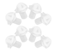 Operitacx Lot de 8 Connecteurs de Placard Modulaires en Plastique Blanc, Faciles à Installer, pour Étagères et Cubes de Rangement Modulables