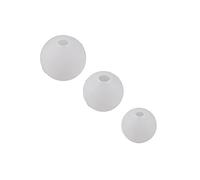 Operitacx Lot de 9 Moules Sphériques en Silicone pour Époxy DIY, Mini Boules 20/25/30 Mm, Réutilisables, Flexibles et Faciles à Démouler, pour Fabrication de Bijoux Créatifs, Loisirs