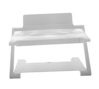 Operitacx Loupe D’écran Pliable Téléphone Portable Réglable 3D Vidéo Numérique Blanc Support Voyage 7-10 Pouces Agrandisseur Portable