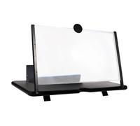 Operitacx Loupe Écran Téléphone Portable avec Support Multifonctionnel Noir Amplificateur Écran HD et Portable pour Smartphone Rack Pratique pour Visionnage Clair et Net