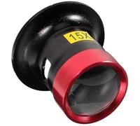Operitacx Loupe Frontale D'horloger 15x en Verre et Métal pour Réparation de Montres à Domicile, Outil Polyvalent pour Professionnels et Amateurs