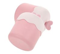 Operitacx Machine à Bulles 2 Pcs pour Laver le Visage en Plastique Portable Rose Fonctionnement Simple et Doux Peau, Voyages