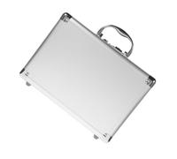 Operitacx Mallette Aluminium Polyvalente Résistante avec Serrure à Code Boîtier Portable pour Électricien Rangement Outils et Matériel Valise Compacte avec Mousse Protectrice