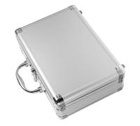 Operitacx Mallette Rigide Aluminium avec Loquet pour Rangement Outils Inserts Éponge Inclus pour Protection des Instruments