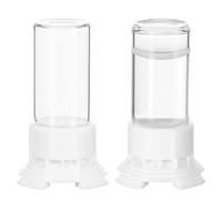 Operitacx Mangeoire à Eau en Plastique Blanc 2pcs pour Fourmilière 5ml Installation Facile et Haute Durabilité pour Colonie de Fourmis