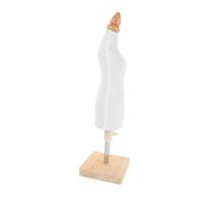 Operitacx Mannequin Couture Ajustable avec Socle Forme de Robe Miniature pour Débutants et Création de Vêtements pour Poupées Outil Pratique pour École et Atelier