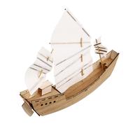 Operitacx Maquette De Voilier En Bois Diy Kit De Bateau Miniature à Assembler, Jouet En Bois Éducatif Pour Garçon Et Filles Et Adultes, Décoration De Mini Voilier, Activité Manuelle Créative Familiale