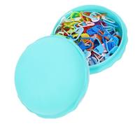 Operitacx Marqueurs de Mailles Crochet Colorés 200 Pièces Accessoires Tricot Multicolores Léger Portable pour Loisirs Créatifs Couture au Crochet Outil Tricotage Polyvalent