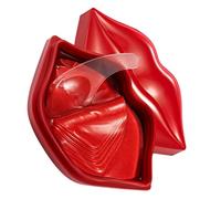 Operitacx Masque de Nuit Hydratant Lèvres Rouge, Coussinets en Tissu Non Tissé, 20 Pièces, Soin Nourrissant et Rafraîchissant pour Peau des Lèvres, pour Mère ou Petite Amie