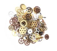 Operitacx Matériel De Bricolage Pour Engrenages Et Accessoires Décoratifs Artisanaux, Lot, Couleur Mixte, Conception Steampunk, Pour Créations Diy Et Ornements Faits Main