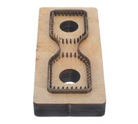 Operitacx Matrice de Découpe Cuir Moule Acier pour Sangle Outil Tranchant pour Artisanat DIY Découpe Précise pour Cuir et Accessoires
