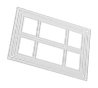 Operitacx Matrices Métalliques Cadre Fond 3d pour Scrapbooking, de | Acier au Carbone Blanc, Bords Lisses et Embossage Unique, pour Cartes et Loisirs Papier