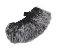 Operitacx Microphone Windscreen Haute Vent pour Smartphone Housse Pelucheuse Protectrice pour Enregistrement Extérieur Du Bruit pour Streaming et Vloggers et Amateurs