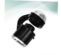 Operitacx Microscope Clip pour Téléphone avec Loupe et LED Loupe Éclairante Portable pour Lecture et Observation Accessoire et Pratique pour Smartphone