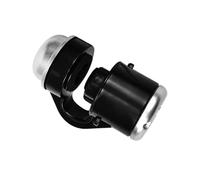 Operitacx Microscope Portable Clip pour Téléphone avec LED Lumineuse Loupe Éclairante Compatible Smartphone Accessoire Pratique pour Observation Microscopique