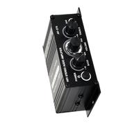 Operitacx Mini Amplificateur Audio Numérique Stéréo Double Canal 12v Ak270 | Alliage D’aluminium Noir, Réglage des Aigus, pour Ordinateur et Télévision, Voix Claire