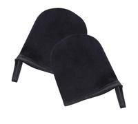 Operitacx Moufles Applicateurs Autobronzants en Tissu Noir Lot de 2 sans Traces, Application D'huile ou Mousse, pour Plage et Spa