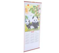 Operitacx Mural Chinois 2025 Année Serpent Suspendu Vintage Année Lunaire Agenda Planificateur Pour Le Bureau À Domicile
