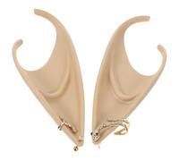 Operitacx Oreilles D’elfe Cosplay Beige, Paire en Latex pour Fêtes et | Noël et Carnavals, Change de Couleur Maquillage, Réutilisable, Aspect Réaliste, Accessoire Léger