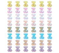 Operitacx Ours Texture Délicate 160 Pièces de Décorations pour en Résine Accessoires Nail Art Sécurisés et Difficiles à Détacher pour Manucure Élégante