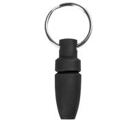 Operitacx Outil à Perforer les Cigares en Silicone et Acier Inoxydable, Mini Perforateur Portable Porte-clés, Accessoire Compact pour Fumeurs, Perforatrice à Cigares pour Tirage Régulier,