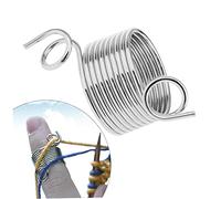 Operitacx Outil De Tissage De Laine Dé à Coudre Norvégien Pull Dé à Coudre Norvège Anneau à Tricoter Accessoires De Tressage Cosse Guide Fil Fournitures De Tricot Outils Guide-fil