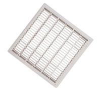 Operitacx Outil de Vidange de Piscine à Drain Principal, Plastique Blanc | Surface Lisse, Couvercle D'arrêt Automatique, pour Entretien Piscine, Spa, Évite L'accrochage du Nettoyeur