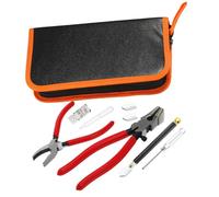 Operitacx Outils de Découpe de Verre Ensemble de Kit Portable pour Bricolage Construction à Domicile Parfait pour Carrelage et Art Du Vitrail