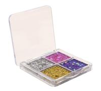 Operitacx Palette de Fards à Paupières Pailletés Ultra Scintillants, Texture Douce et Portable en Plastique, Maquillage Yeux pour Scène et Usage Quotidien