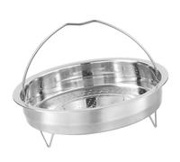 Operitacx Panier Vapeur en Acier Inoxydable Solide et Facile à Nettoyer avec Support pour Cuisson Vapeur à Domicile pour Légumes et Fruits de Mer