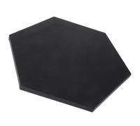 Operitacx Panneau de Peinture Hexagonal en Lin Toile d'Artiste Grand Tableau Vierge Multifonction pour Artisans Projets Artisanaux Peinture à L'Huile 1 Pièce