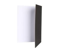 Operitacx Panneau Réfléchissant Pliable Photographie, Fond Photo en Carton Épais 3 Couleurs, Outil Photo Polyvalent pour Natures Mortes et Studio, Accessoire Léger et Solide
