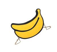 Operitacx Paquet à Bandoulière de Banane pour Fille, Paquet Drôle Chaîne, Capacité Moyenne, Deux Méthodes de Port, Travail Rendez-