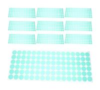 Operitacx Pastilles Adhésives Rondes Vertes 20 Mm, Lot de 1000 Rubans de Masquage Pet Haute Température pour Peinture, Revêtement en Poudre et Protection Thermique, Usage Professionnel