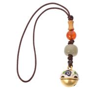 Operitacx Pendentif Laiton Vintage pour Téléphone Mobile Accessoire Rétro Design Délicat pour Clés Personnels Couleur Aléatoire