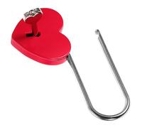 Operitacx Petit Cadenas Cœur avec Clé Petit Verrou Décoratif pour Boîte à Bijoux Cadenas de Sécurité et Romantique pour Couples pour Carnet Coffret Bagage