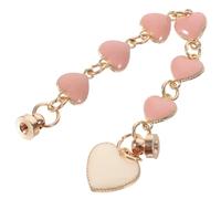 Operitacx Phone Charm Strap Forme de Cœur Petit Accessoire Décoratif pour Étui Téléphone et Cadeau pour Femme et Fille