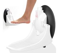 Operitacx Pied de Salle de Bain Blanc avec Ventouse Forte, Design Ergonomique et Léger, pour Hôtel et Camping-Car RV