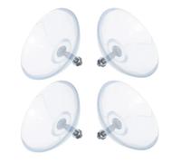 Operitacx Pieds de coupe-frites de restaurant en PVC lot de 4, ventouses antidérapantes pour trancheuse adaptées aux opérations en cuisine commerciale