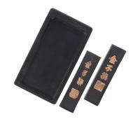 Operitacx Pierre à Encre Chinoise avec Bâtons Encre Set Compact pour Calligraphie Traditionnelle Peinture et Pratique des Étudiants pour Nouvel An Chinois et Travaux Artistiques